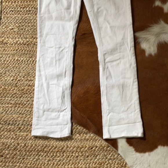 J Crew White Stretch Boot Cut Jeans, size 29R - Picture 2 of 6